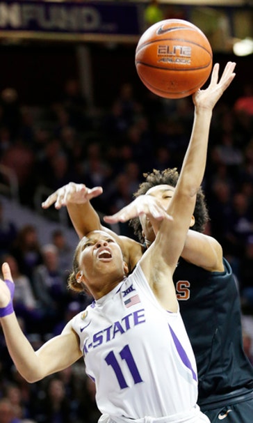No. 6 Texas women pull away to beat Kansas State 66-51